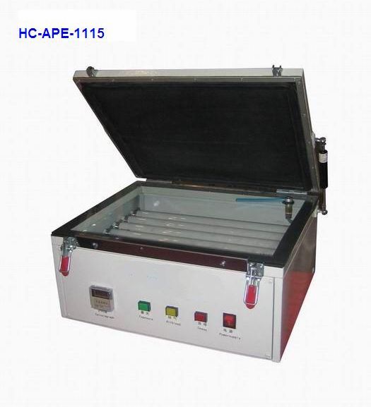 pad plate exposure unit