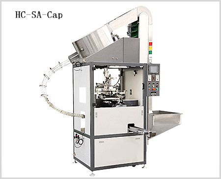 Automatic cap screen printer