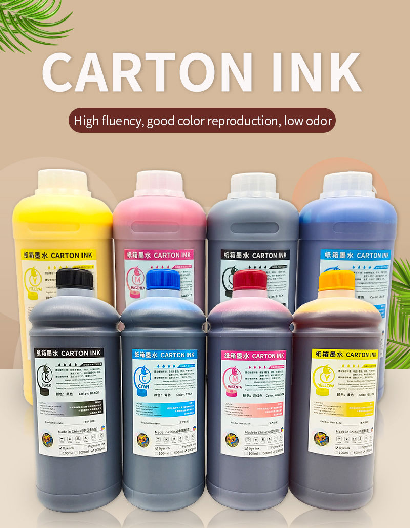 Pigment ink / Carton ink